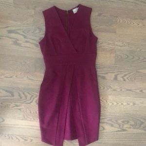 ASOS v neck sheath dress